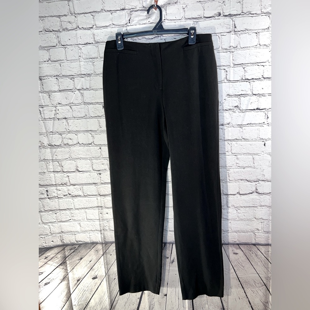 Limited. Ladies Black straight leg pants. Stretch. Size 10.